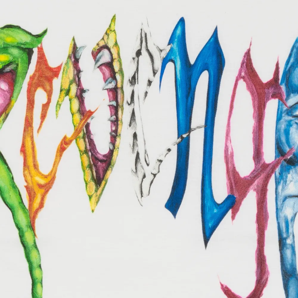 Revenge x Trippie Redd Arch Logo Tee White | PLUS|Plus2 Sale