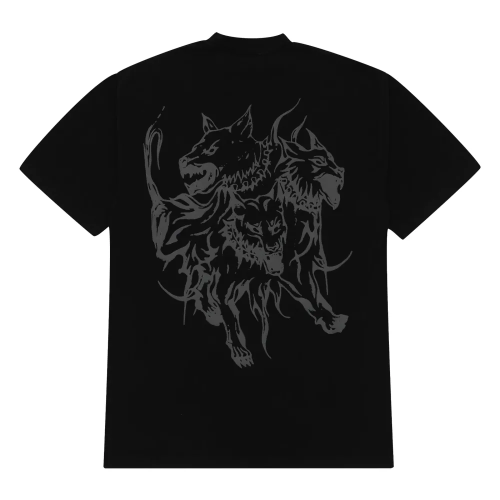 Revenge x Zillakami Cerberus Lightning Tee Black/Red | PLUS|Plus2 Online