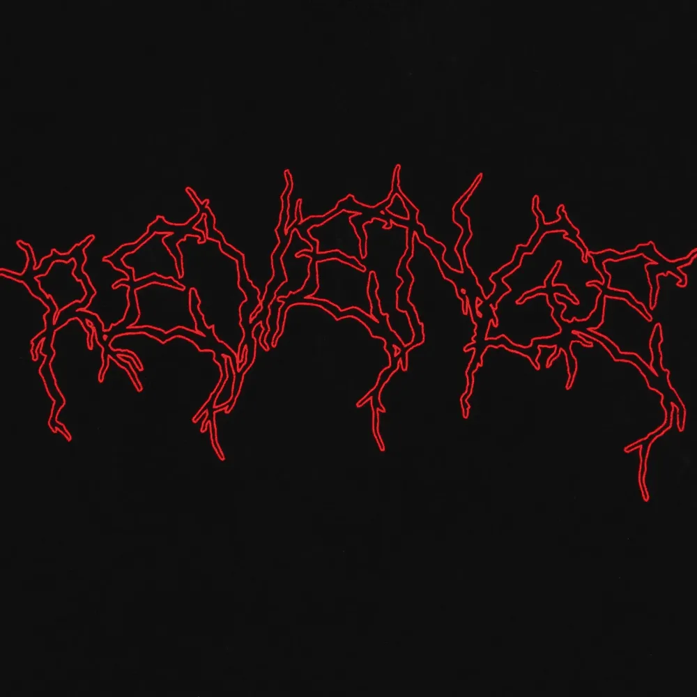 Revenge x Zillakami Cerberus Lightning Tee Black/Red | PLUS|Plus2 Online