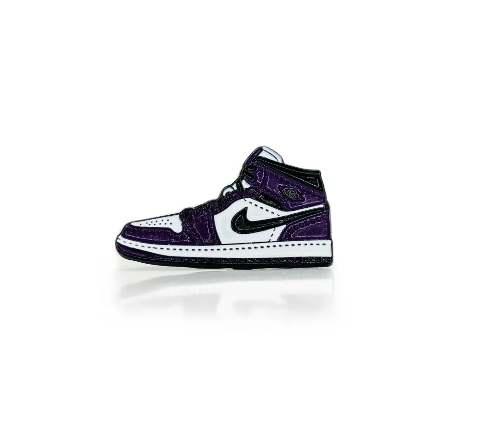 Shoobox Jordan 1 Court Purple White Pin ||Plus Online
