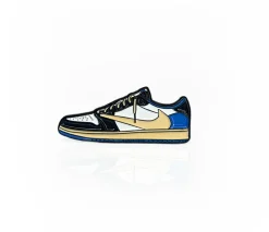 Shoobox Jordan 1 Low Fragment x Travis Scott Pin ||Plus Best
