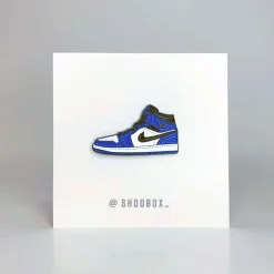 Shoobox Jordan 1 Retro High Game Royal Pin ||Plus New