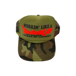 Sicko Laundry Trucker Hat Camo ||Plus Discount