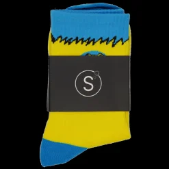 Grateful Dead SB Dunk Socks Yellow | PLUS|Sole Online