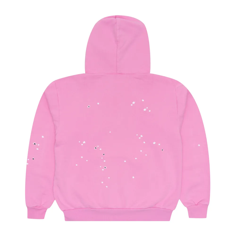 Spider Worldwide Atlanta Hoodie Pink ||Plus Discount