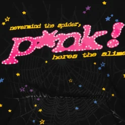 Spider Worldwide Punk Hoodie Black ||Plus Best