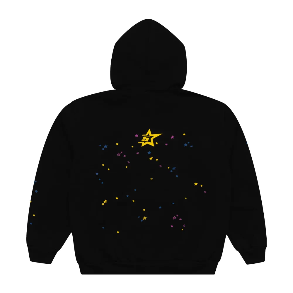 Spider Worldwide Punk V2 Hoodie Black ||Plus Sale