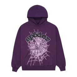 Spider Worldwide Websuit Hoodie Purple ||Plus Outlet