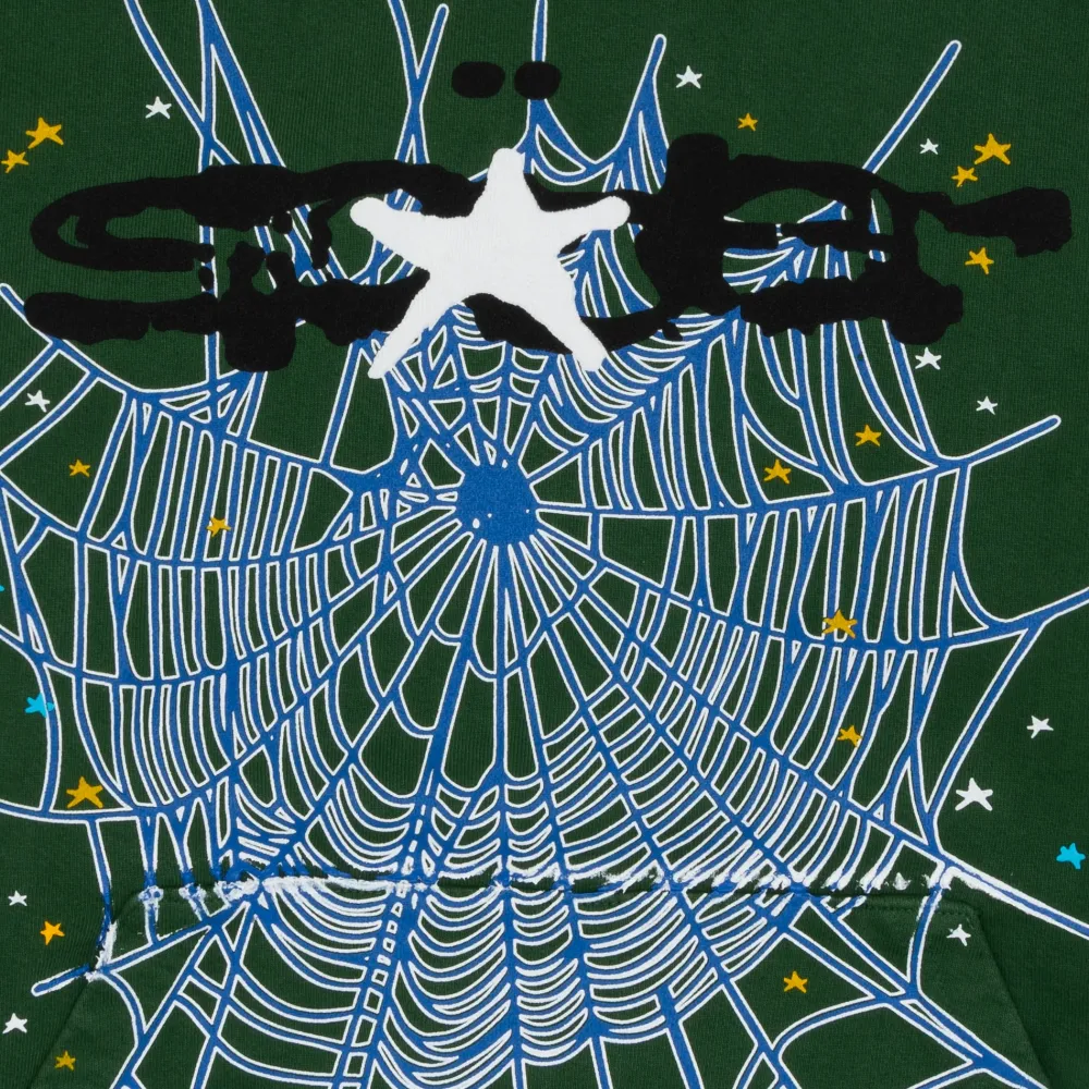 Spider Worldwide Websuit Hoodie Hunter Green ||Plus Online
