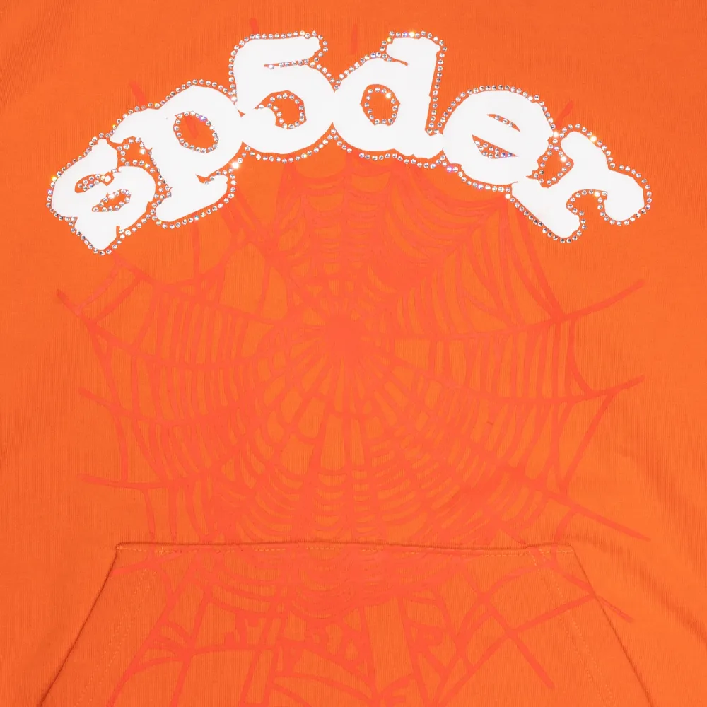 Spider Worldwide Websuit Hoodie Orange|Plus Discount