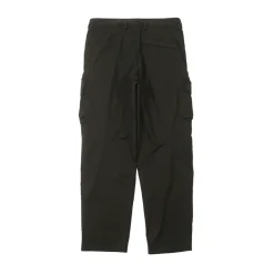 Stone Island Stretch Cotton Tela Paracadute Bellows Cargo Pant Black ||Plus Outlet