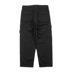 Stone Island Stretch Cotton Wool Satin Cargo Pants Black ||Plus Discount