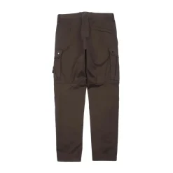 Stone Island Stretch Cotton Gabardine Cargo Pants Dark Brown ||Plus Sale