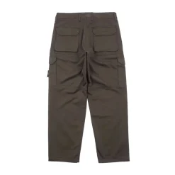 Stone Island Stretch Cotton Wool Satin Cargo Pants Dark Brown ||Plus Hot