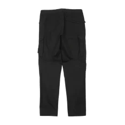 Stone Island Stretch Cotton Gabardine Cargo Pants Black ||Plus Fashion