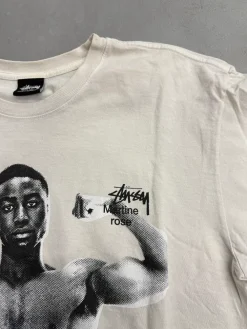 Stussy x Martine Rose Stand Firm Pigment Dyed Tee 'White'|PlusJ Outlet