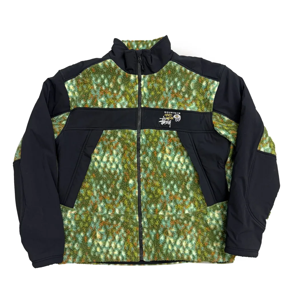 Stussy x Mountain Hardwear Fleece Jacket Groves Scale Print|PlusJ Sale