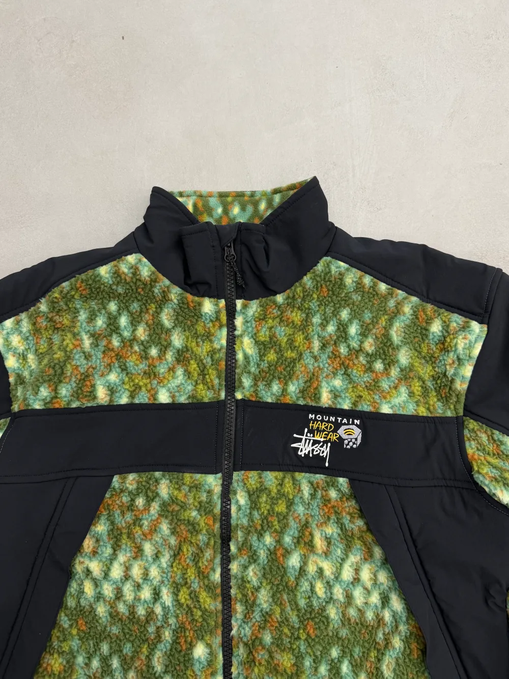 Stussy x Mountain Hardwear Fleece Jacket Groves Scale Print|PlusJ Sale