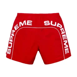 Supreme Arc Logo Water Short Red ||Plus Discount