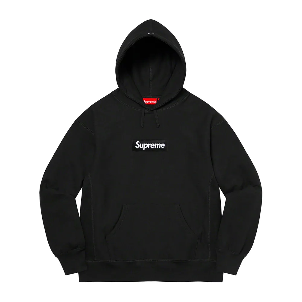 Supreme Box Logo Hooded Sweatshirt (FW21) Black ||Plus Sale