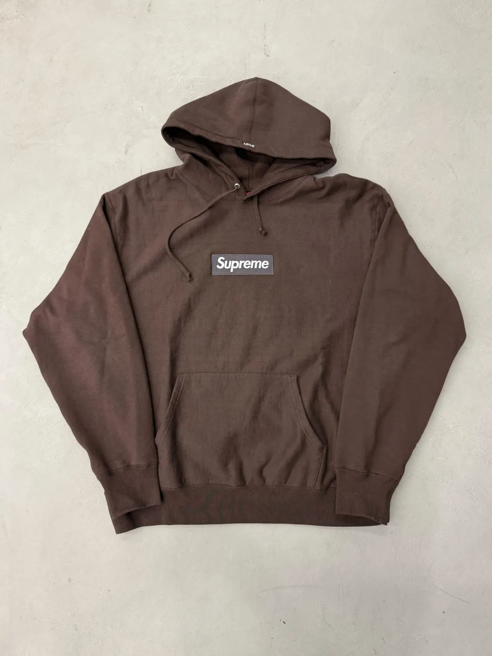 Supreme Box Logo Hooded Sweatshirt Dark Brown (FW21) (Used)|PlusJ New