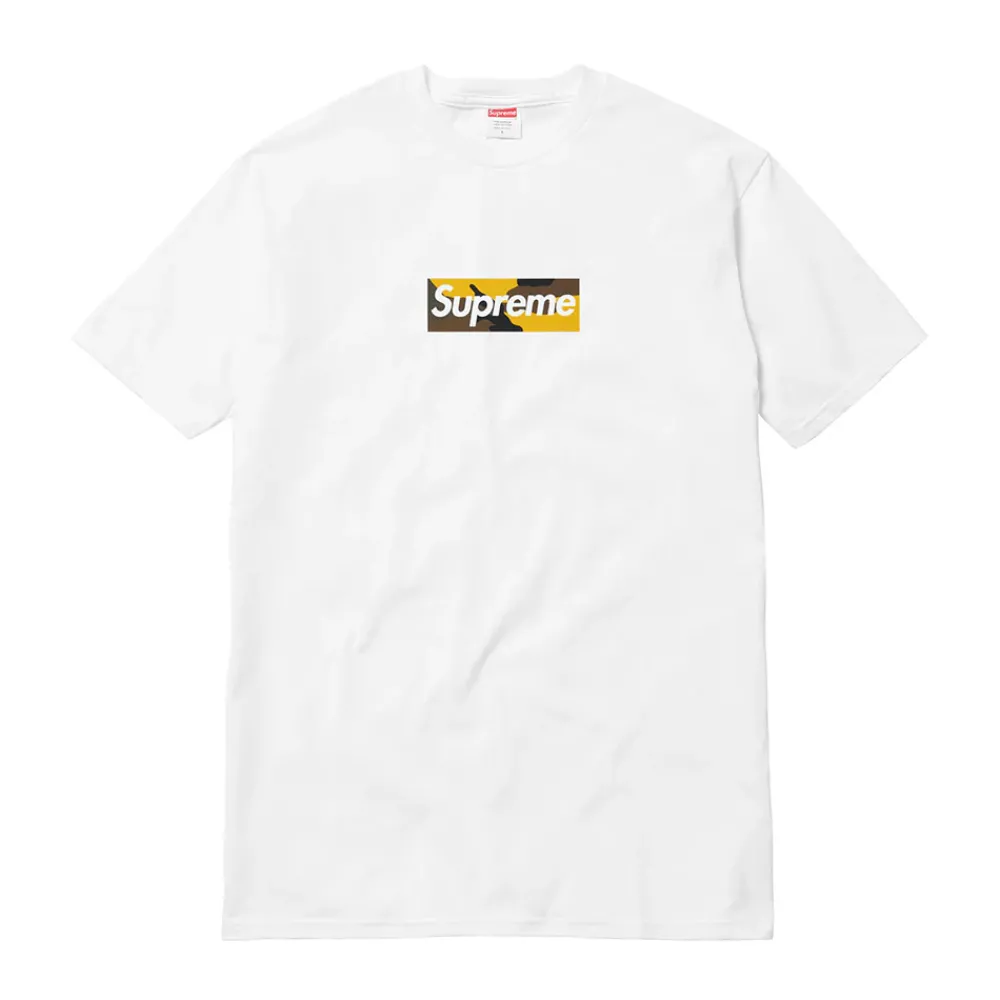 Supreme Brooklyn Box Logo Tee White ||Plus Discount