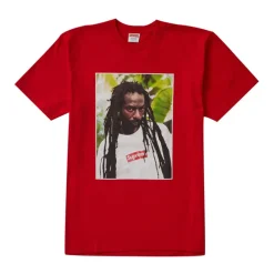 Supreme Buju Banton Tee Red ||Plus Outlet