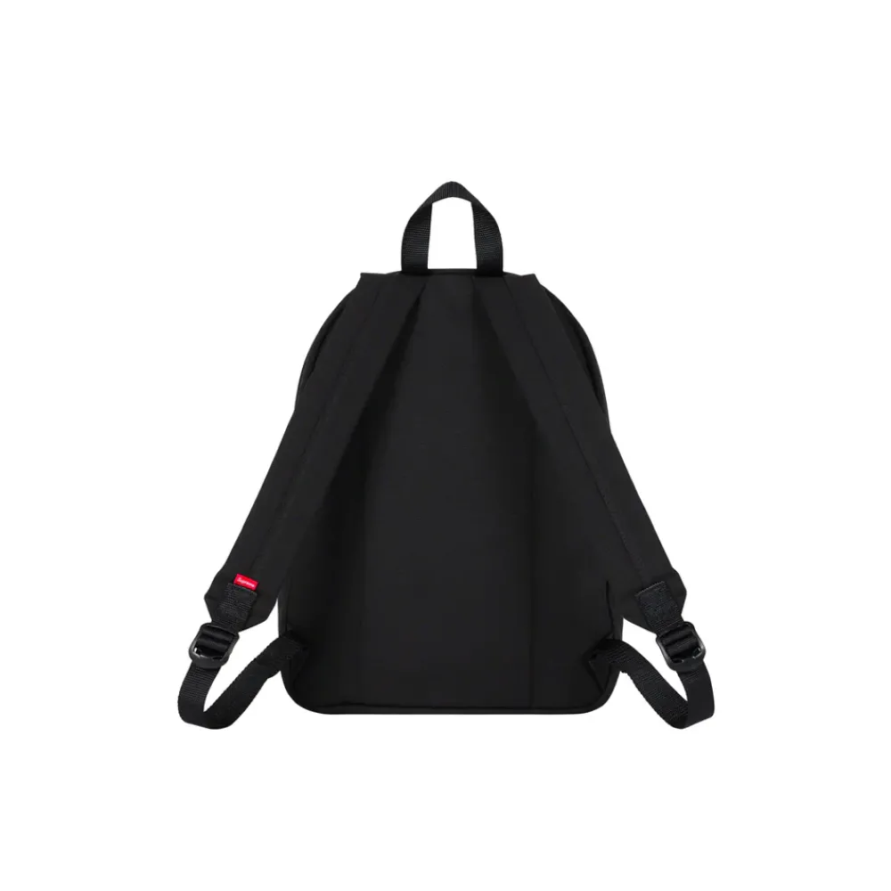 Supreme Canvas Backpack Black (SS23) ||Plus Fashion