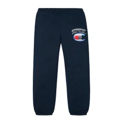 Supreme Champion Chrome Sweatpant Navy|Plus Sale