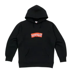 Supreme Comme Des Garcons Box Logo Hooded Sweatshirt Black 2017 ||Plus Online