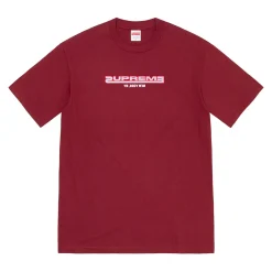 Supreme Connected Tee Burgundy ||Plus Hot