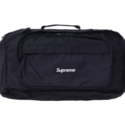 Supreme Duffle Bag (FW19) Black ||Plus Fashion