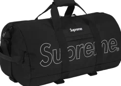 Supreme Duffle Bag (FW18) Black ||Plus New
