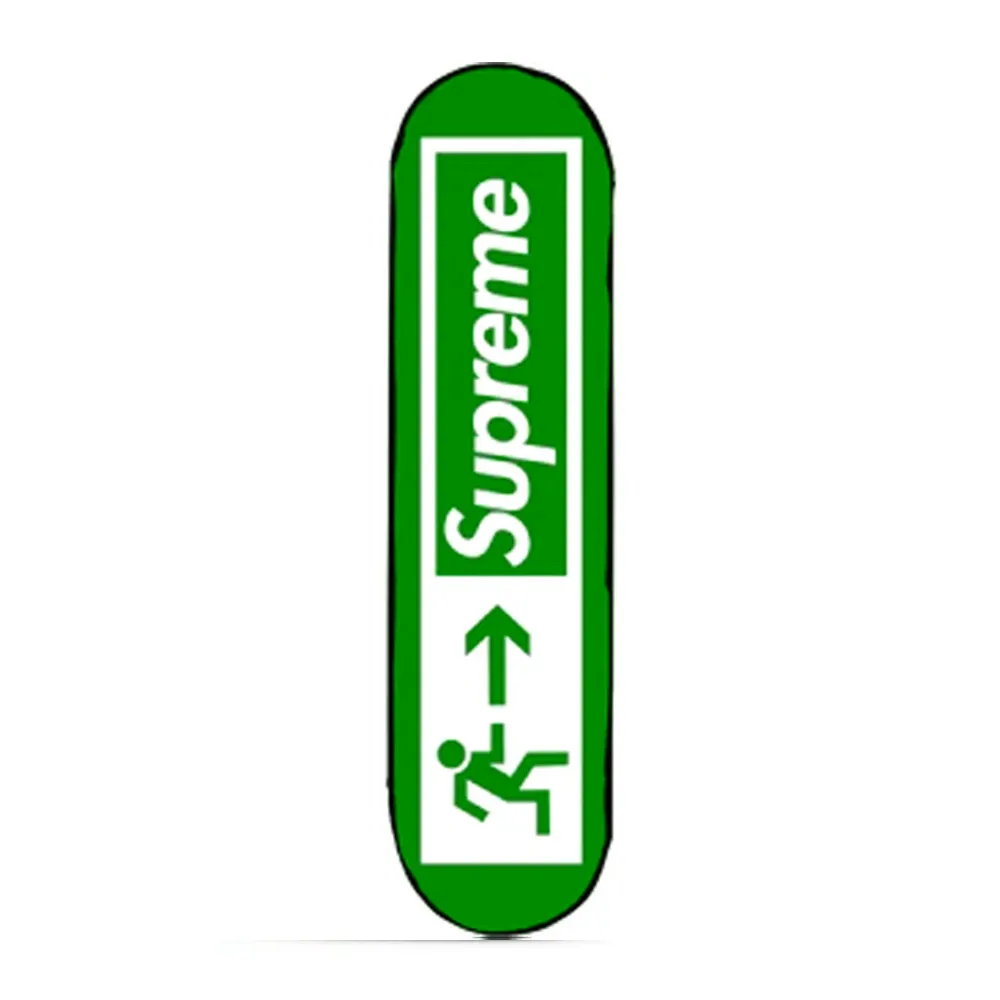 Supreme Exit Skateboard Deck Green ||Plus Best