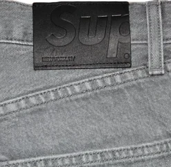 Supreme F/W13 Euro Abrasion Denim Grey Wash ||Plus Online