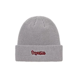 Supreme Gonz Logo Beanie Grey ||Plus Online