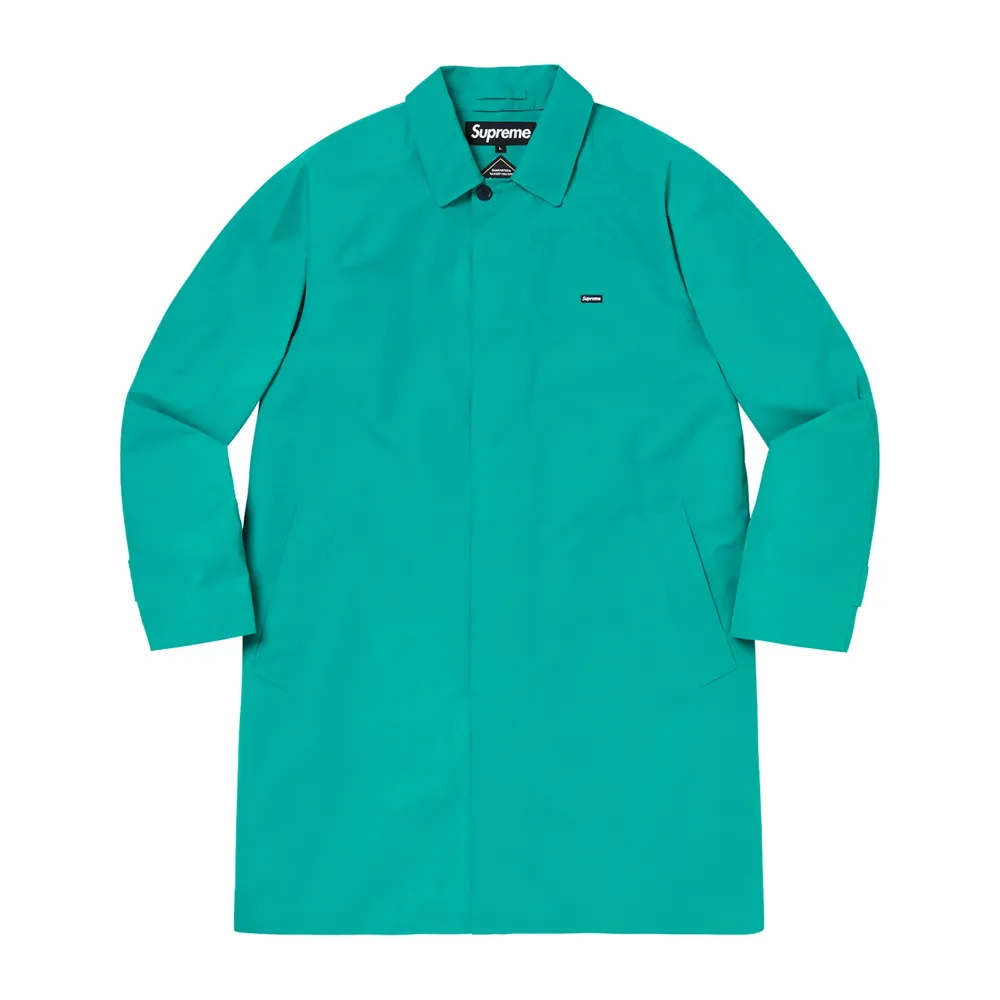Supreme GORE TEX Overcoat Teal ||Plus Discount