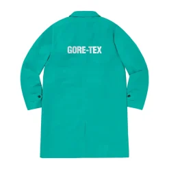 Supreme GORE TEX Overcoat Teal ||Plus Discount