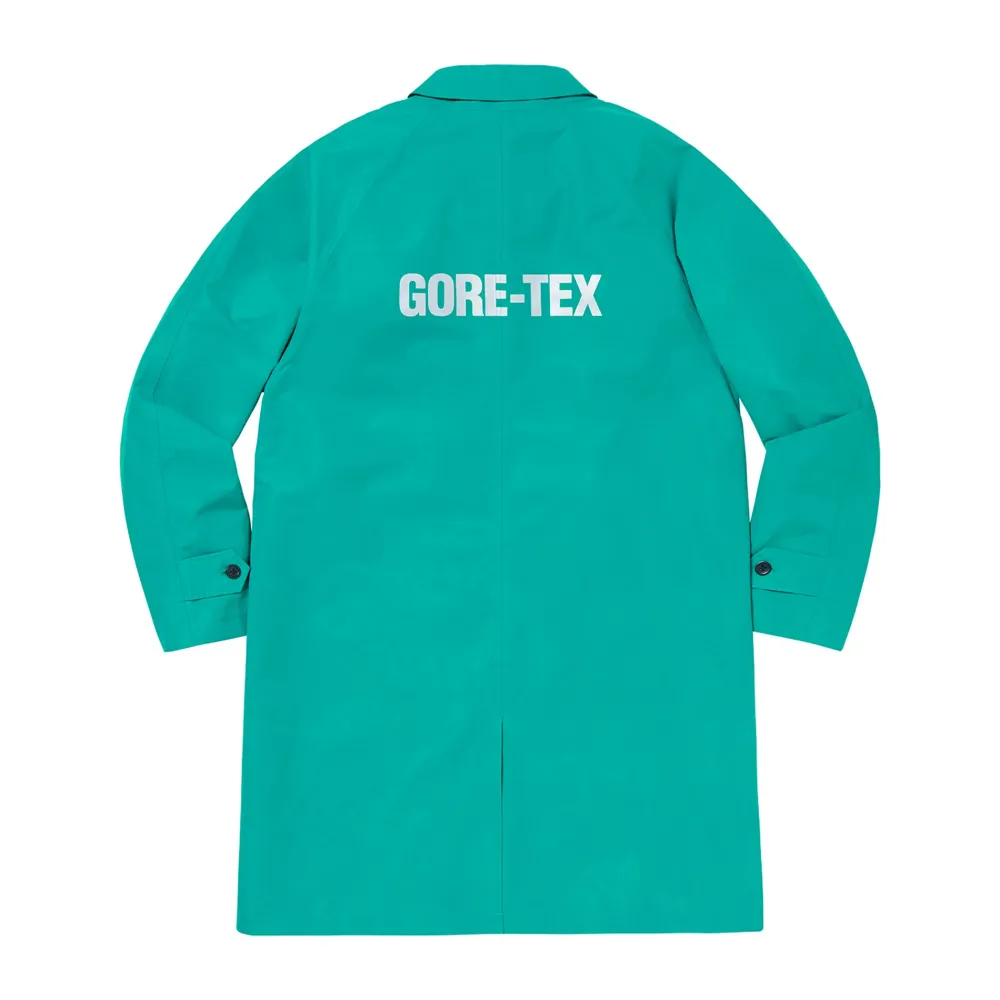 Supreme GORE TEX Overcoat Teal ||Plus Discount