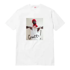 Supreme Gucci Mane Tee White ||Plus Fashion