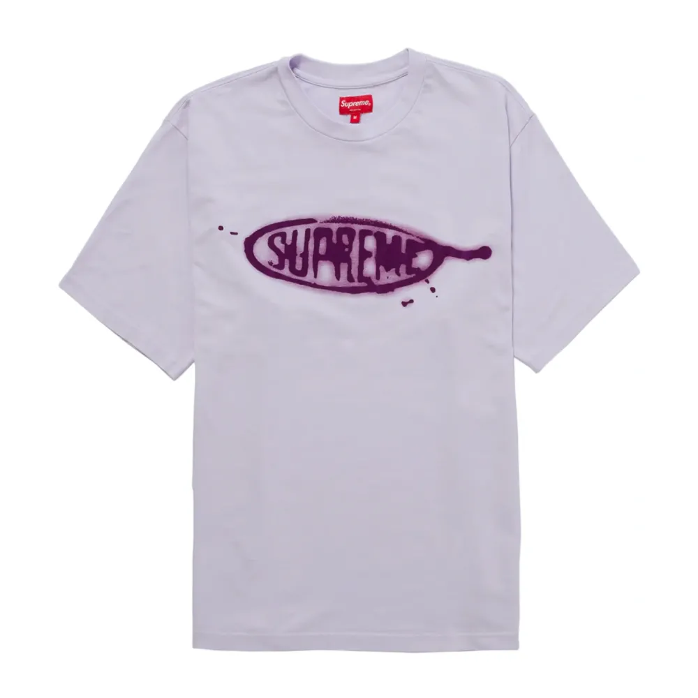 Supreme Ink Blot S/S Top Lavender ||Plus Best
