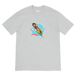 Supreme Jet Tee Heather Grey ||Plus Sale