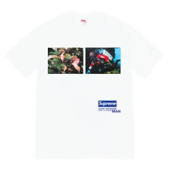 Supreme Junya Watanbe CDG Nature Tee White ||Plus Fashion