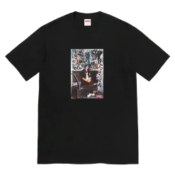 Supreme Lady Pink Tee Black ||Plus Discount