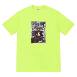 Supreme Lady Pink Tee Neon Green ||Plus Fashion