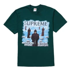 Supreme Levitation Tee Dark Green ||Plus Hot