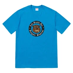Supreme Life Sucks Die Tee Bright Blue ||Plus Hot