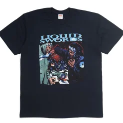 Supreme Liquid Swords Tee Navy ||Plus Best