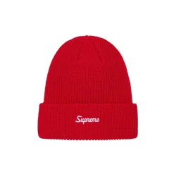 Supreme Loose Gauge Beanie Red (SS22)|Plus Online
