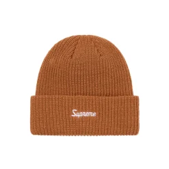 Supreme Loose Gauge Beanie Tan (SS21) ||Plus Outlet